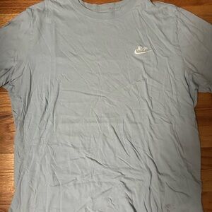 Nike Men's Light Blue Short Sleeve Tee